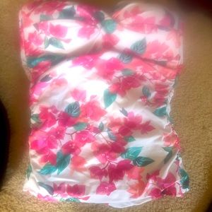 Flower Bathing suit top
